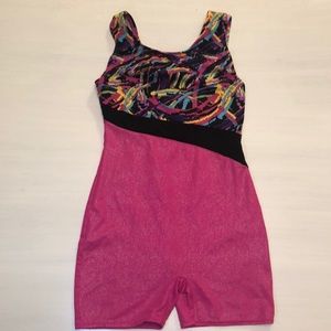 Danskin freestyle Gymnastics Leotard 7/8